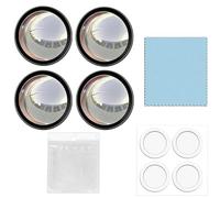 Car Camera Lens Protector for VW Passat North America 2011-2021,Front Rear Bumper Camera Protective Cover,Backup Camera Protective Sticker,Adhesive Installation,4PCS