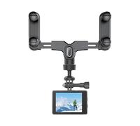 Car Camera Mount - Windscreen Suction Cup Rear View Mirror Mount | Vibration Free Camera Mount, Sports Action Recorder Clamp for Daily Coming to Work, Movies