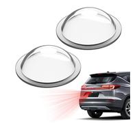 Car Camera Rain Cover - 2-Pieces Waterproof High-Transparency Protective Sticker | Clear Backup Camera Protective Sticker | for Vehicle Automotive SUV Truck Security Weather Outdoor