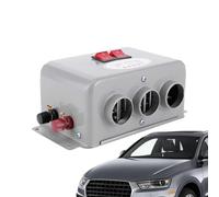 Car Camping Heater - Fast Heating Device 12V 24V, Automobile Windshield Heating Fan | for Truck RV Garage Indoor Offices Desk Tent Camping Space