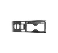 Car Car Carbon Fiber Center Console Water Cup Holder Decoration Cover Trim Sticker For Hyundai For IONIQ 6 2022 2023+ LHD JUNOOS