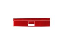 Car Car Carbon Fiber Copilot Dash Glove Box Cover Trim Sticker For Mercedes For Benz B-Class W245 2005-2011 JUNOOS(Red Set)