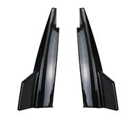 Car Car Rear Bumper Spoiler Diffuser For Mercedes For Benz CLA Class C117 CLA180 CLA200 CLA220 CLA250 CLA260 CLA45 AMG 2013-2019(Carbon fiber)