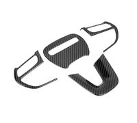 Car Car Steering Wheel Decoration Cover Trim For Dodge For Challenger/For Charger 2015 2016 2017 2018 2019 2020 2021 2022 2023 JUNOOS(SET)