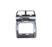Car Car Stickers Rear Air Conditioner Air Outlet Protective Cover Vent Kick For B&MW 5 Series G60 I5 2024 JUNOOS(Carbon grain)