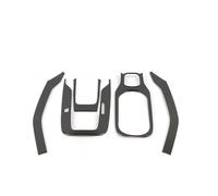 Car Car Water Cup Holder Decorative Frame Covers For Toyota For Corolla E210 2019-2024 Hybrid LHD JUNOOS(A Black)