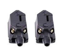 Car Car Windscreen Washer Wiper 4 Way Upgrade Water Spray Jets Nozzles Adjustable Washer Nozzle Car Accessories Wiper Sprayer Arm Mounted Jets