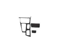 Car Carbon Fiber ABS Center Console Gear Shift Panel Cover Trim For 5 Series F10 520li 525li 530li 2011-2017 Car Interior Mouldings(Carbon fiber LHD)