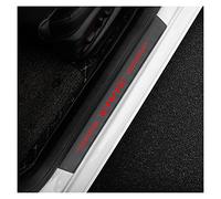 Car Carbon Fiber Door Sill Protector for Ho- nda Civic 2021 2019 2018 2017 2016 2015 2014 Carbon Fiber Vinyl Stickers Auto Accessories Door Threshold Plate Stickers 4Pcs Car Door Sill Scuff Plate