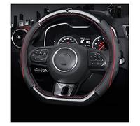 Car Carbon Fiber Leather Steering Wheel Covers Interior Accessories 38cm For MG 3 5 6 For ZS For HS For GS For EHS For EZS For GT For EV For RX5 Steering Protection Cover Steering Wheel Cov ( Color :