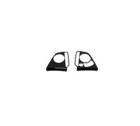 Car Carbon Look Trim For CR-V CRV 2017-2021 Steering Wheel Garnish Sticker Protector Cover Gear Shift Cover Sticker Trim(4)