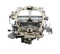 Car Carburetor Carburetor Carb for 1901R Rochester Quadrajet 4MV for Chevy for Summit Jegs Divorced Choke 1901-GG 4-BBL Replace(Silver)