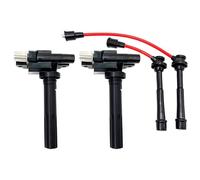 Car Care Compatible With Suzuki For Wagon R MM 1.3L 2003-2012 2013 2014 2015 Car Engine Ignition Coil Packs 33400-62J00 3340062J00 33705-66D00(Ignition coil wire)