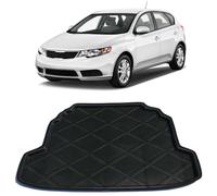 Car Cargo Mat for Kia Forte 2009-2017, Car Rear Trunk Mats Cargo Liner Custom Fit TPE Luggage Boot Tray Protector Accessories