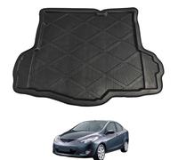 Car Cargo Mat for Mazda 2 Sedan 2007-2012, Car Rear Trunk Mats Cargo Liner Custom Fit TPE Luggage Boot Tray Protector Accessories