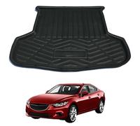Car Cargo Mat for Mazda 6 Atenza 2014-2025, Car Rear Trunk Mats Cargo Liner Custom Fit TPE Luggage Boot Tray Protector Accessories