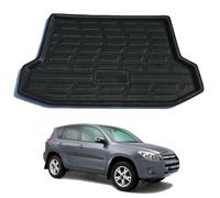 Car Cargo Mat for Toyota RAV4 2006-2012, Car Rear Trunk Mats Cargo Liner Custom Fit TPE Luggage Boot Tray Protector Accessories