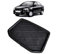 Car Cargo Mat for Volkswagen POLO hatchback 2004-2010, Car Rear Trunk Mats Cargo Liner Custom Fit TPE Luggage Boot Tray Protector Accessories