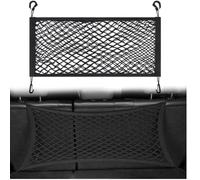 Car Cargo Net for Toyota Highlander 2020 2021 2022 2023 2024 2025 2026, Double Layer Elastic Mesh Cargo Organiser Safety Net Luggage Retainer Car Accessories,70cm*30cm