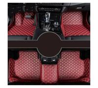 Car Carpet Custom Car Floor Mats For VW For Passat Saloon B6 2007 2008 2009 2010 Auto Carpets Foot Coche Accessorie Car Floor Protectors(WINE RED)