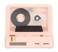 Car Cassette Player, Portable Cassette Speaker Stereo Sound Multi Function Music Tape Player with Aromatherapy Rhythmic Night Light (Pink)