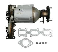 Car Catalytic Converters 1pcs Front Left/Right Catalytic Converter Fit For Ford Edge 3.5L 2015-2018 Fit For Lincoln MKS 3.7L 2013-2016 1378,1379,674255,674256 Front Catalytic Converter(Right)