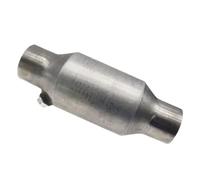 Car Catalytic Converters 2"/2.25"/2.5"/3" Catalytic Converter High Flow Metal Core Honeycomb Exhaust Filter 200 Cell Euro1 Sport Front Catalytic Converter(2.25 inch)