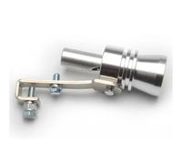 Car Catalytic Converters Car Motorcycle Refit Device Exhaust Pipe Turbo Sound Whistle Car Tur Muffler Universal Sound Simulator Car Turbo Catalytic Converter(Silver XL)
