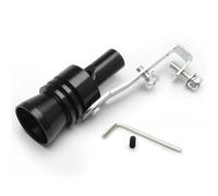 Car Catalytic Converters Car Motorcycle Refit Device Exhaust Pipe Turbo Sound Whistle Car Tur Muffler Universal Sound Simulator Car Turbo Front Catalytic Converter(Black L)