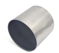 Car Catalytic Converters Catalytic Converter 200 CPSI Universal Honeycomb Metallic Catalyst Exhaust Filter Diameter: 101/110/114/120/127mm EURO 1 Front Catalytic Converter(Metal 110X160mm)