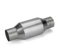 Car Catalytic Converters Universal 3 Inch Car Catalytic Converter Sport Exhaust System 400 Cells High Flow Euro 1 Stainless Weld-On Front Catalytic Converter