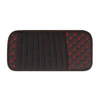 Car CD Holder Auto Sun Visor CD Case Wallet DVD Binder DVD Organizer Storage Bag Portable Red Line, Car CD Holder