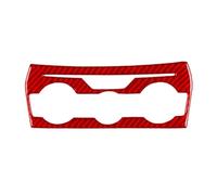 Car CD Panel Trim Sticker Compatible With Subaru For Impreza For WRX For XV For Crosstrek 2012 2013 2014 Carbon Fiber Pattern Headlamp Switch ESP Button Panel Sticker Car Accessories
