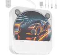 Car CD Player Drive with USB Port - External Universal CD Player for Car Truck, Extra USB Extension Cable, External CD Drive for Laptop, PC, TV, Compatible with Android Car Radio