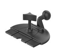 Car CD Slot GPS Mount for Carplay Screen, 17mm Rotation Ball Holder Base Compatible with Garmin Navi Serie 3.5-7 inches Sat Nav CD Player Mount