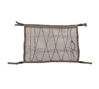 Car Ceiling Cargo Net Pocket Double Layers Hex Breathable Mesh Long Trip Storage Bag for Clothes Quilts Snacks