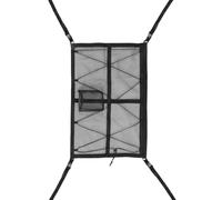 Car Ceiling Cargo Storage Mesh Organizer, Adjustable Ceiling Storage Net with Fabric Holder - Reusable Outdoor Ground Equipment Supplied