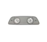 Car Ceiling Roof Lights For Audi A4 A5 Q5 2017-2025 For Q7 Q8 2016-2025 For A6 A7 2019-2025 4KD947111 Rear Reading Light Black Ceiling Lamp(Grey)