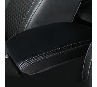 Car Center Armrest Arm Rest Box Case Cover Cushion Pad For Skoda For 2007-2019 Gearshift Cover(07-14 Black line)