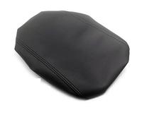Car Center Armrest Console Box Cover For Ford For Explorer 2011-2018 Protection Case Microfiber Leather Sticker Trim(Black elastic band)