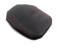 Car Center Armrest Console Box Cover For Ford For Explorer 2011-2018 Protection Case Microfiber Leather Sticker Trim(B-R elastic band)