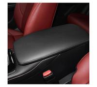 Car Center Console Armrest Anti-slip Storage Box Leather Protective Cover For Mazda CX-30 CX30 2020 2021 2022(Black-line)