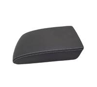 Car Center Console Armrest Box Cover Leather Lid Seat Protective Pad For VW For Tiguan 2009-2013 2014 2015 2016 Gearshift Cover(Black Titanium)