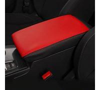 Car Center Console Armrest Box Cover Leather Protection Pad Accessories For Civic 11th Gen 2021 2022 2023(Rosso)