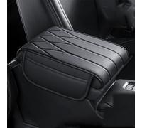 Car Center Console Armrest Cover For Mini Hatch/Cabrio R50 R56 F55 F56 R52 R53 R57 F57 JCW/One/One D/Cooper, PU Leather Arm Rest Box Protector Pad Wear-Resistant Comfortable Interior Accessories