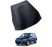 Car Center Console Armrest Cover Replacement for Volkswagen Tiguan 2009-2017, Leather Lid Pad Cushion for Armrest Box Protector Interior
