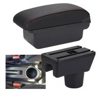 Car Center Console Armrest For Attrage For Mirage For Space Star For Dodge For Attitude Center Console Organizer Armrests Storage Box(01-c1 Black Red No Usb)