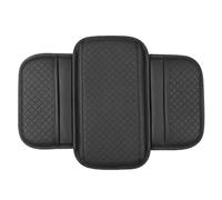 Car Center Console Armrest Pad - Leather Booster Cushion Cover, Multi Functional Storage Bag | Support Pillow Accessory, Elastic Strap Console Organizer Protector for SUVs Cars Trucks