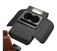 Car Center Console Armrest Pillow - Waterproof Car Armrest Protective Cover with Cup Holder,Center Console Protector Cushion with Tissue Box Dispenser, Interior Accessories for Cars, Trucks