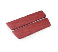 Car Center Console Armrest Protector Cushion Pad For 5 Series G30 G38 2018-2022 LHD Interior Accessories Gearshift Cover(Rosso)